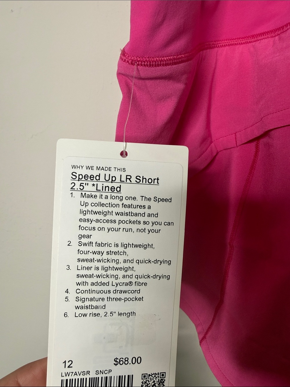 Lululemon Speed Up LR Short 2.5” Lined - Picture 4 of 4